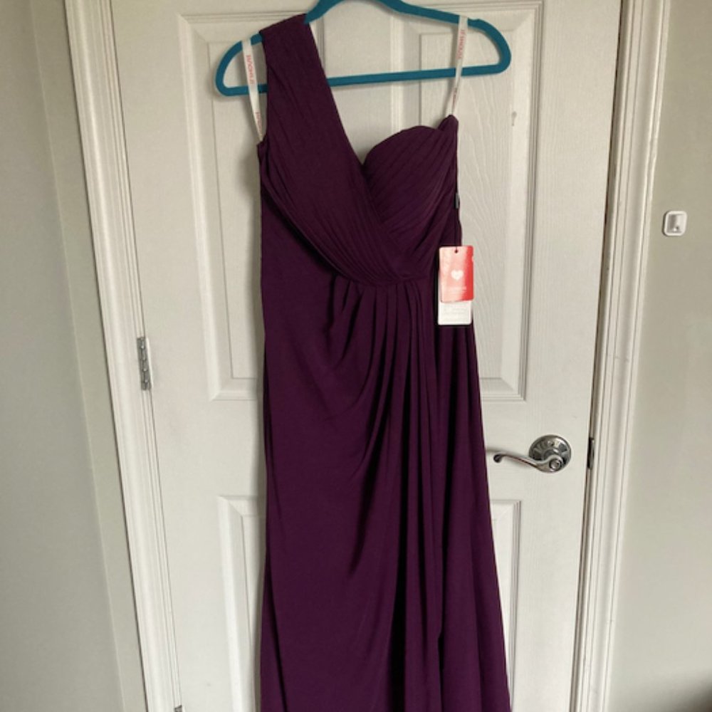 Plum Bridesmaids Dress